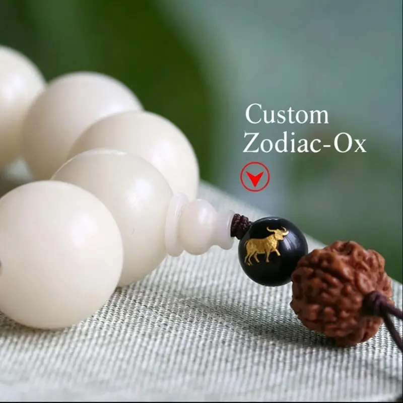 Black Bead Zodiac Bull