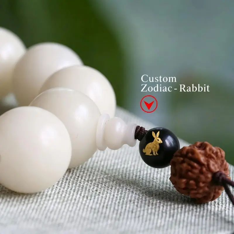 Red Bead Zodiac Rabbit
